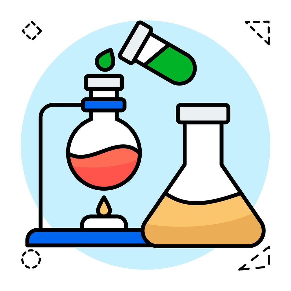A flat design of experiment vector