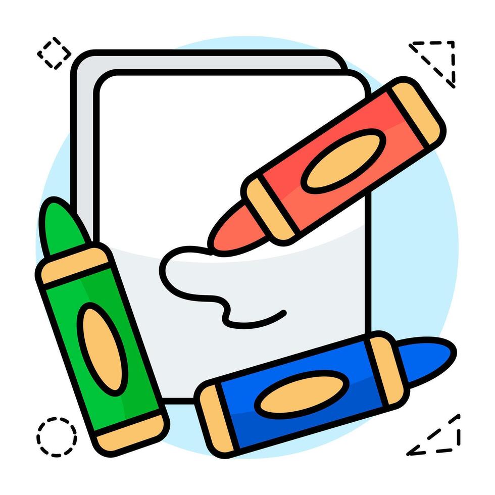 Perfect design of highlighters vector