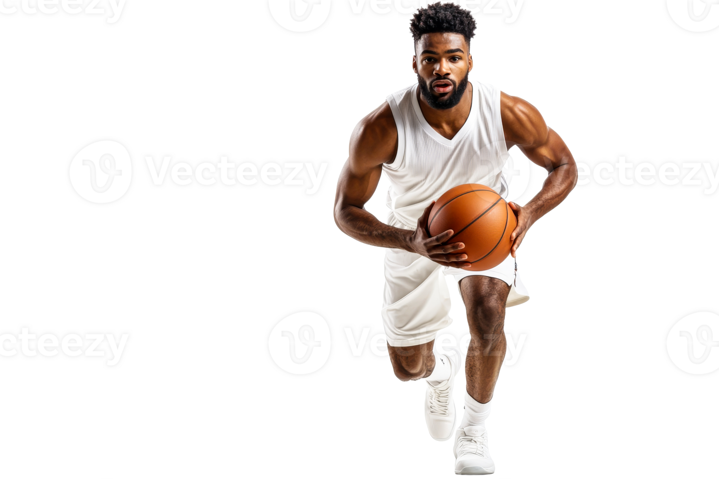 Basketball player dribbling towards the hoop during practice session png