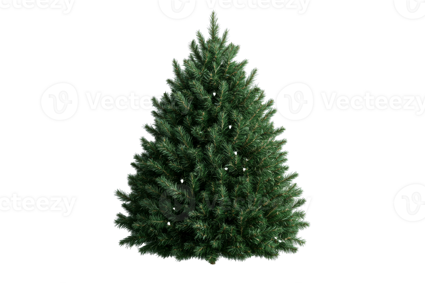 Decorative artificial Christmas tree with natural appearance png