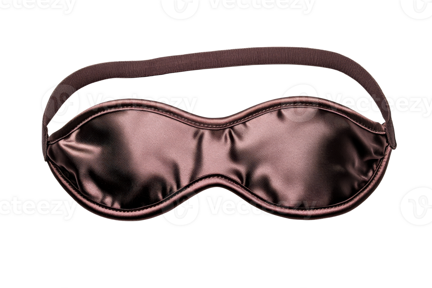 Soft satin sleep mask on a transparent background png