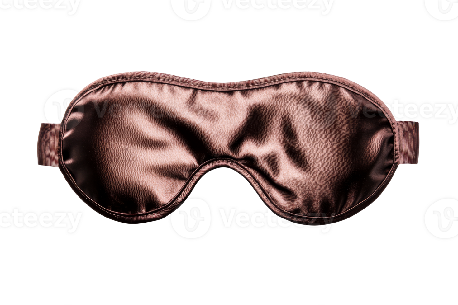 Luxurious Satin Sleep Mask, Isolated, Nighttime Rest Accessory, cut out transparent png
