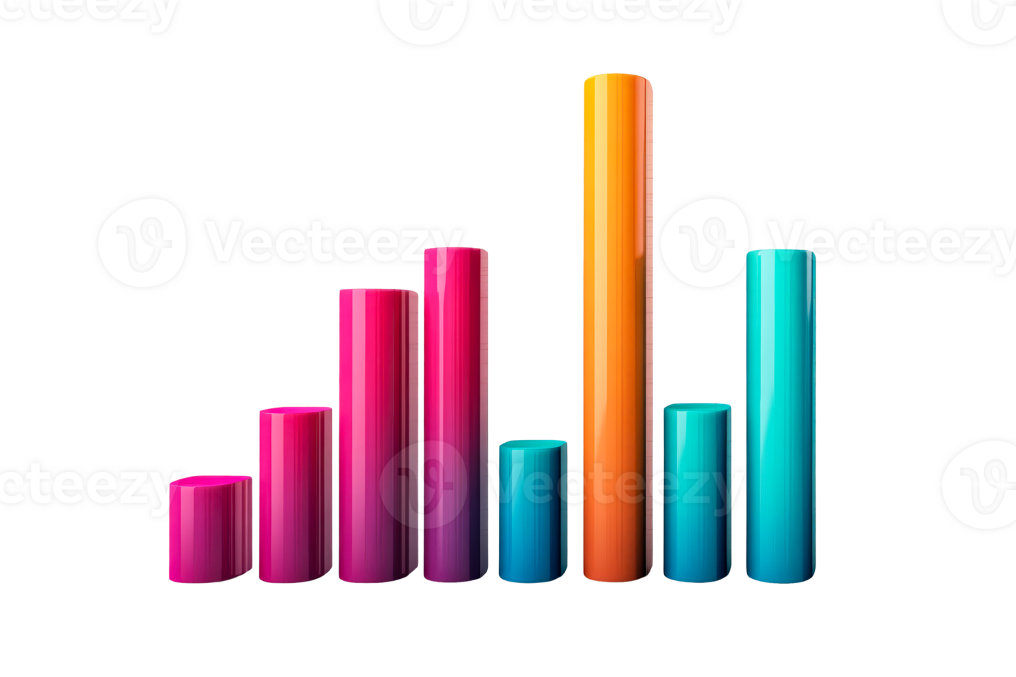 Bar graph, statistics, columns, report, growth, chart data, cut out transparent png