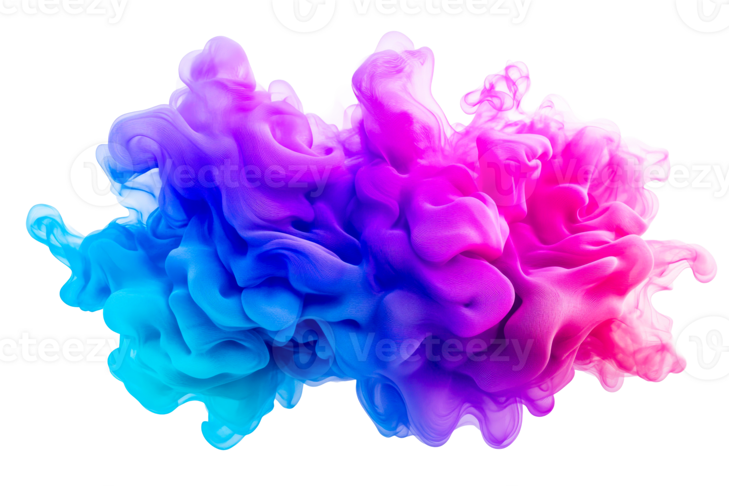 Colorful swirling abstract pattern in bright hues png