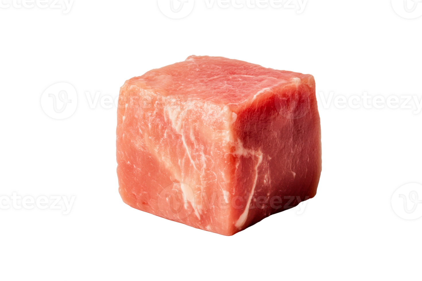 Fresh cut of red meat from a butcher shop png