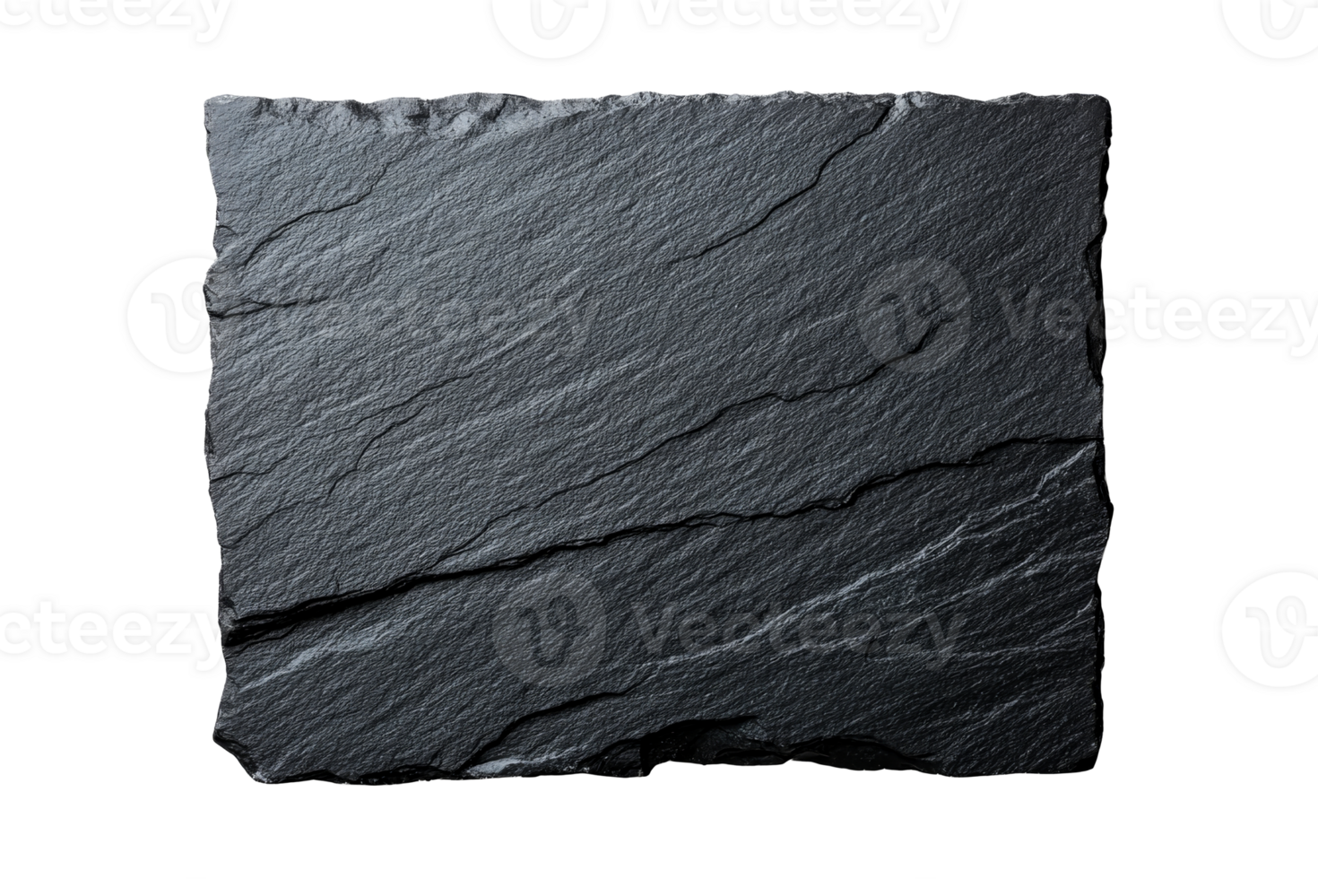 Textured black slate stone for versatile use png