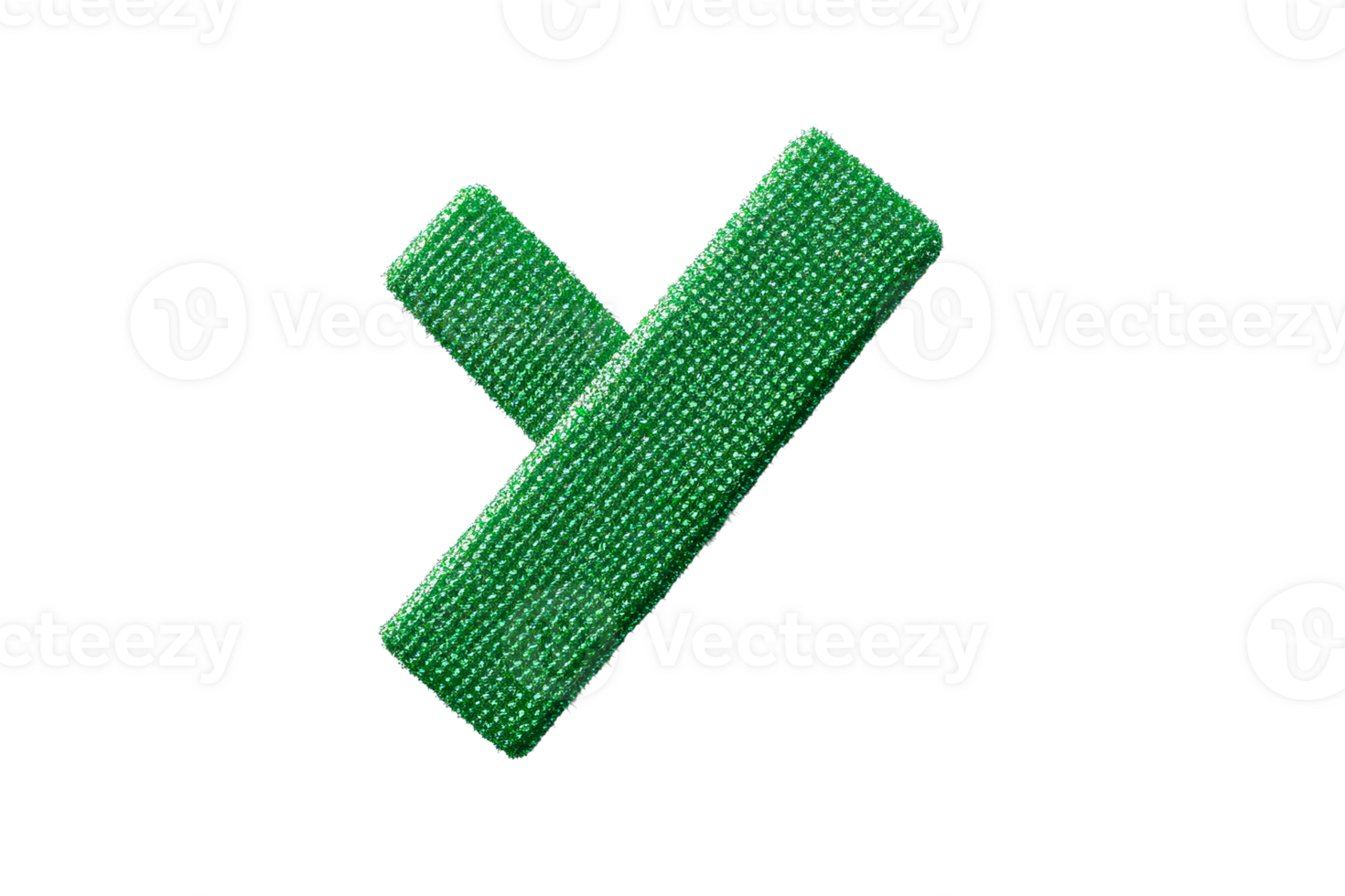 Green textured strips arranged in a cross pattern png