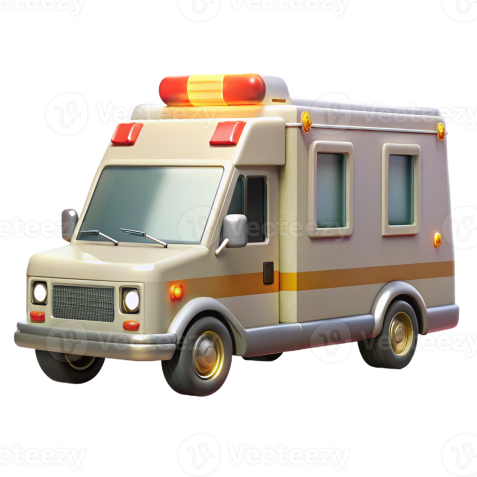 impressive creative Ambulance Emergency Vehicle Cutout for Healthcare Design high resolution png