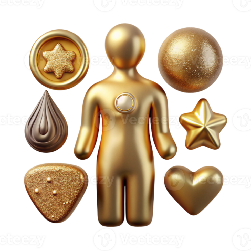 stunning modern Anatomy Icons Set Human Body Symbols Isolated Graphic Design high quality png