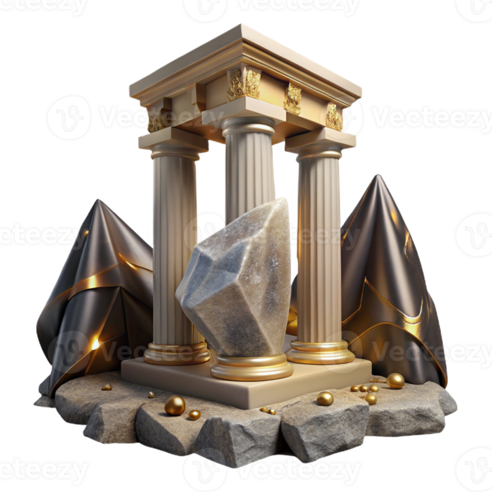 beautiful vintage Ancient Ruins Transparent for Historical Tourism original png