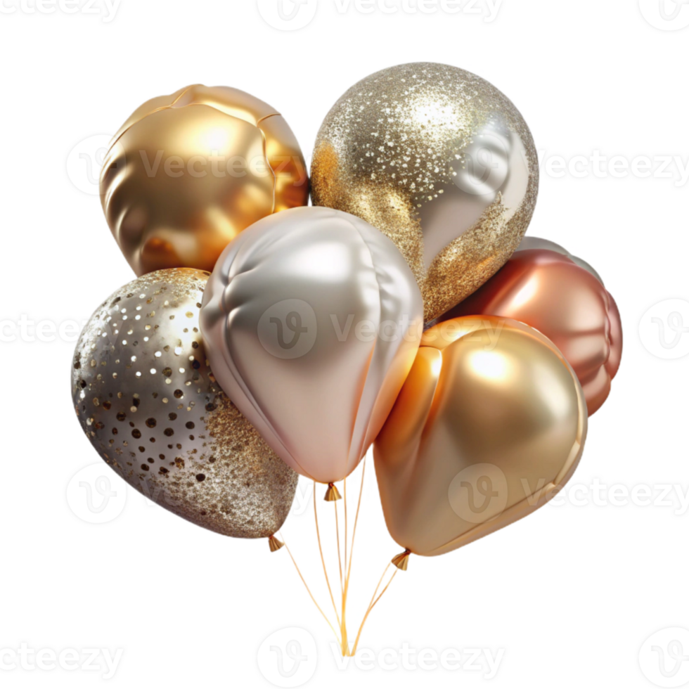 magnificent traditional Anniversary Balloons Floating Upward Transparent authentic png
