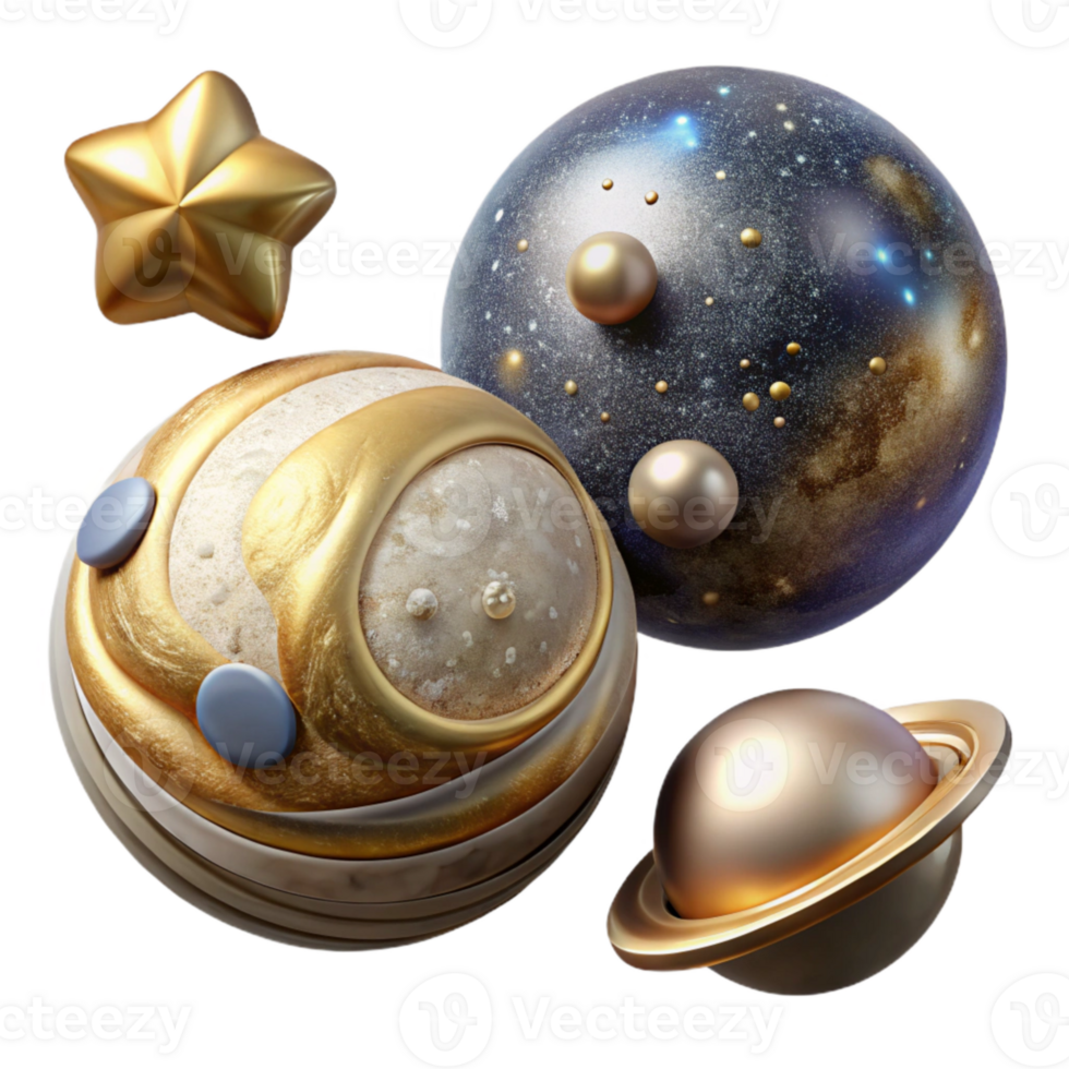 stunning vintage Astronomy Illustrations Set Isolated for Space Exploration png