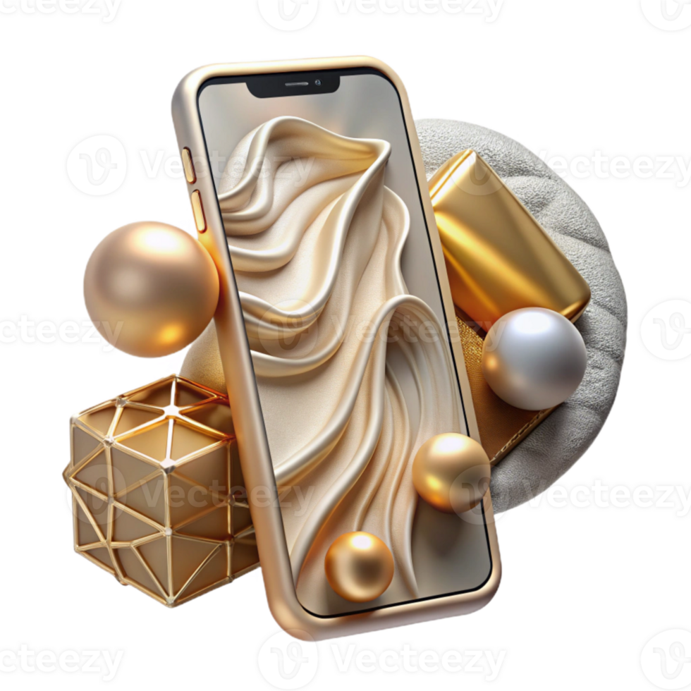 dramatic classic Augmented Reality Mobile App Interface Transparent for Ar high quality png