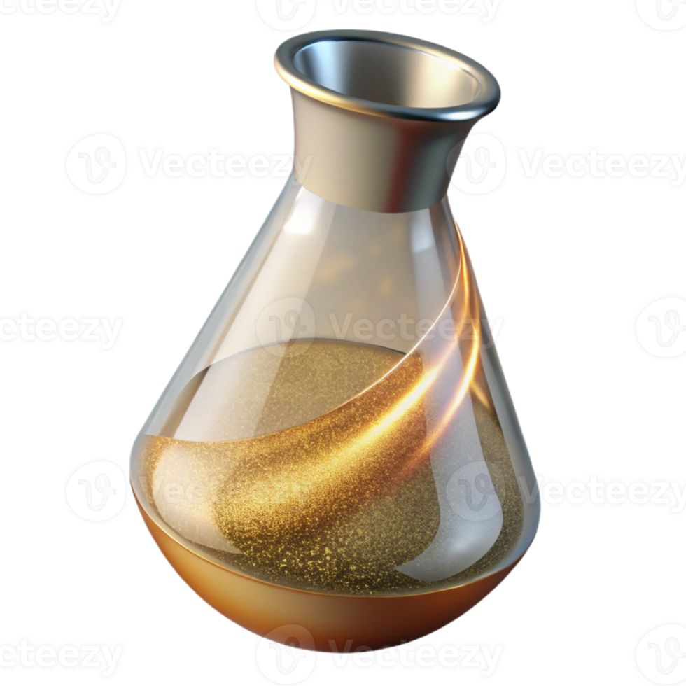 serene creative Beaker Laboratory Glassware Transparent Chemistry Experiment original png