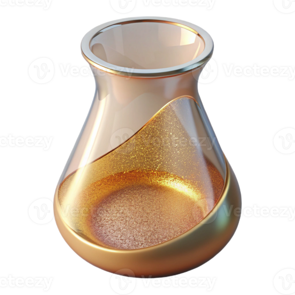 elegant contemporary Beaker Laboratory Glassware Transparent Chemistry Experiment high resolution png
