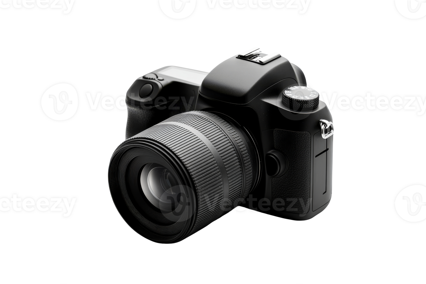 Professional DSLR Camera Equipment for Photography, cut out transparent png