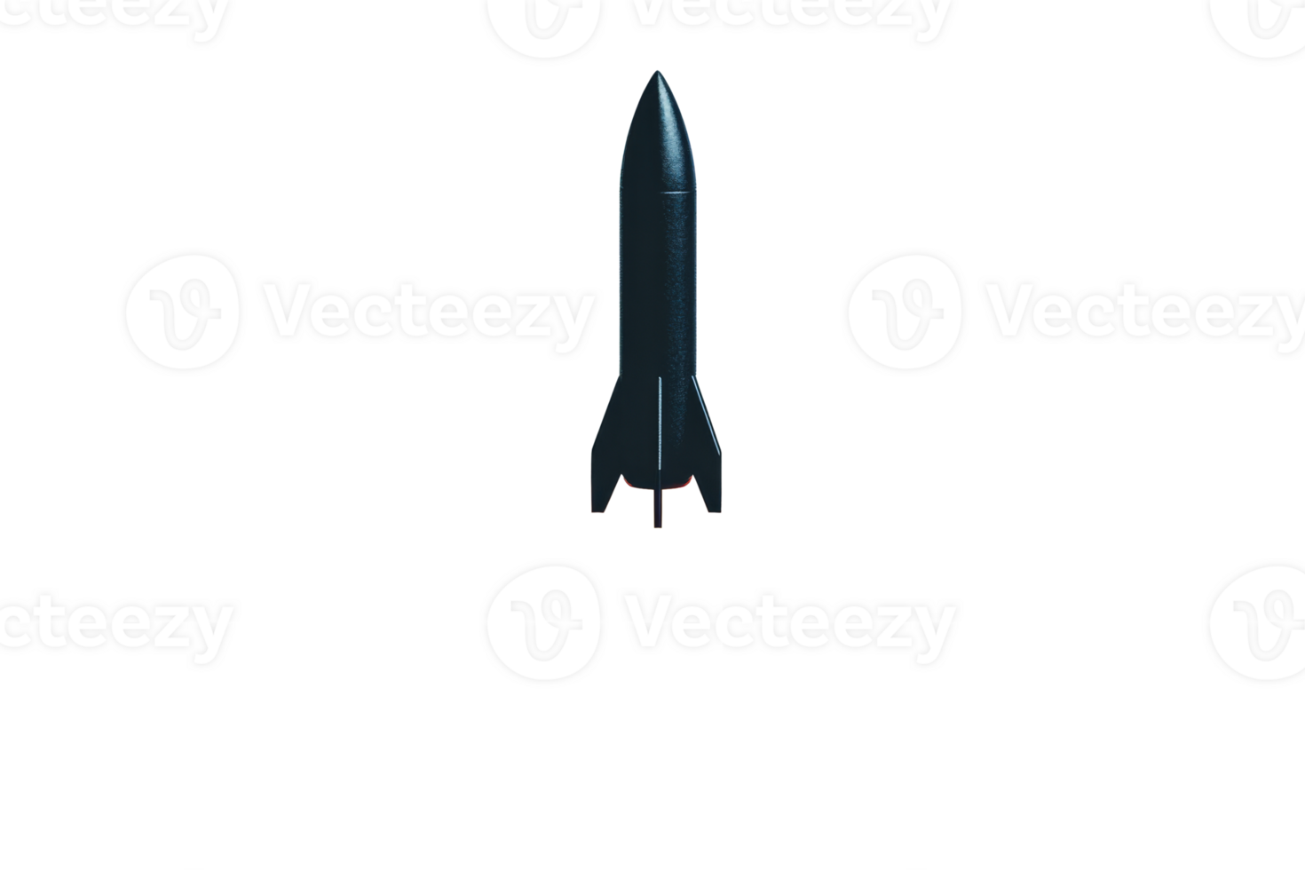 Missile launching with rocket, cut out transparent png