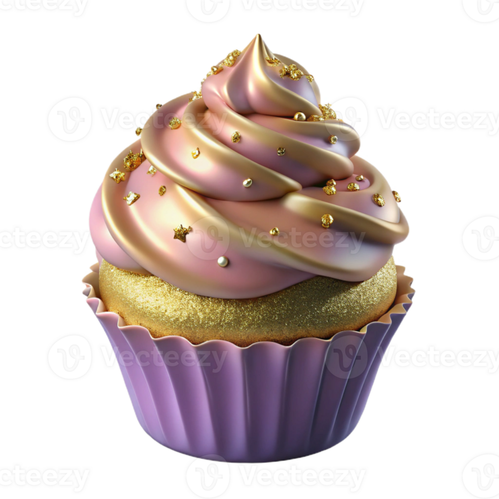 elegant traditional Birthday Cupcake with Sprinkles Cutout for Sweet Treats exclusive png