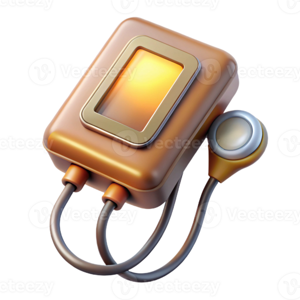 stunning minimalist Blood Pressure Monitor Medical Device Isolated for Health Checkups original png