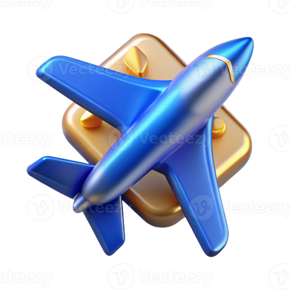 impressive rustic Blue Airplane Icon Transparent for Mobile App Design png