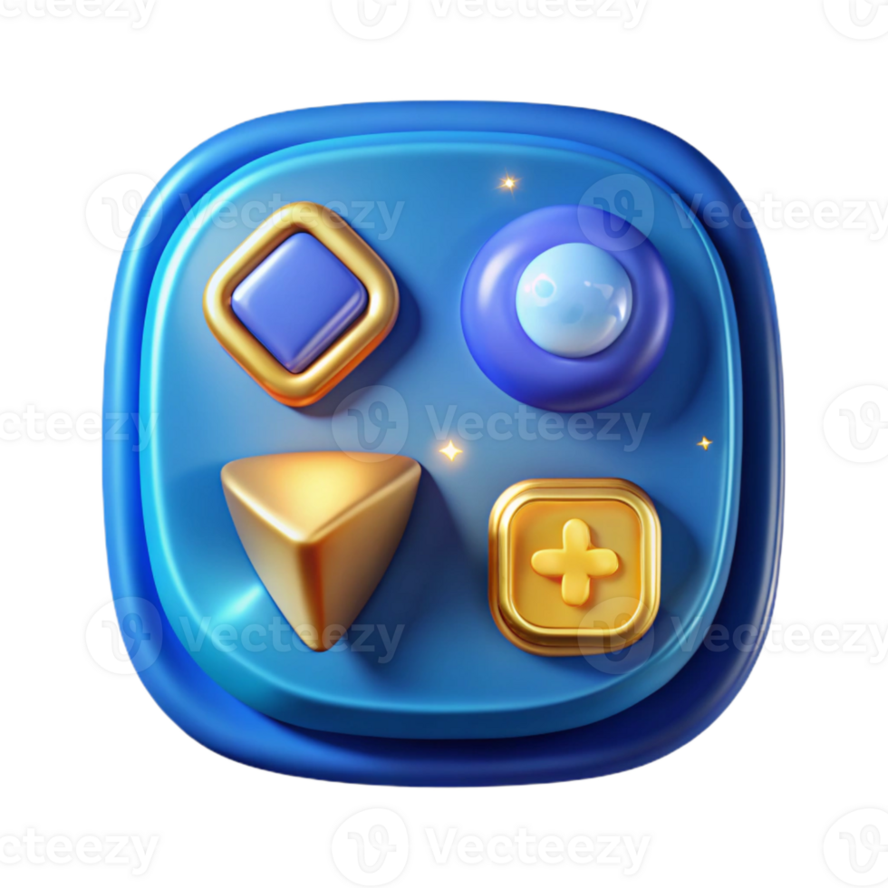 wonderful minimalist Blue Ui Button Set Isolated for Mobile App Design high resolution png