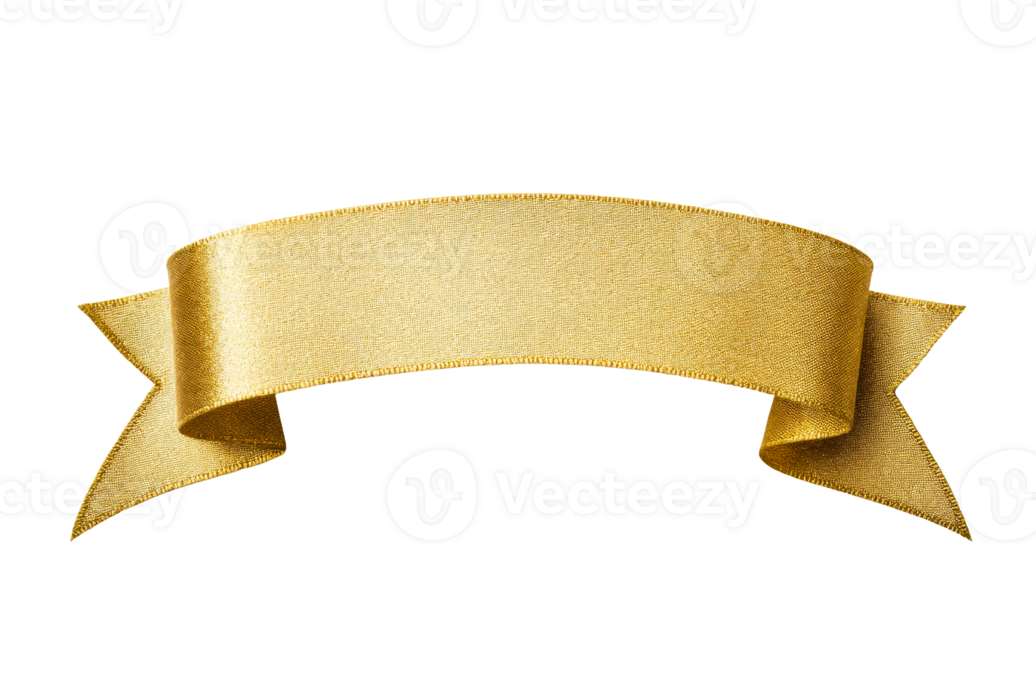 Gold ribbon scroll, celebration, decoration element, award ,cut out transparent png