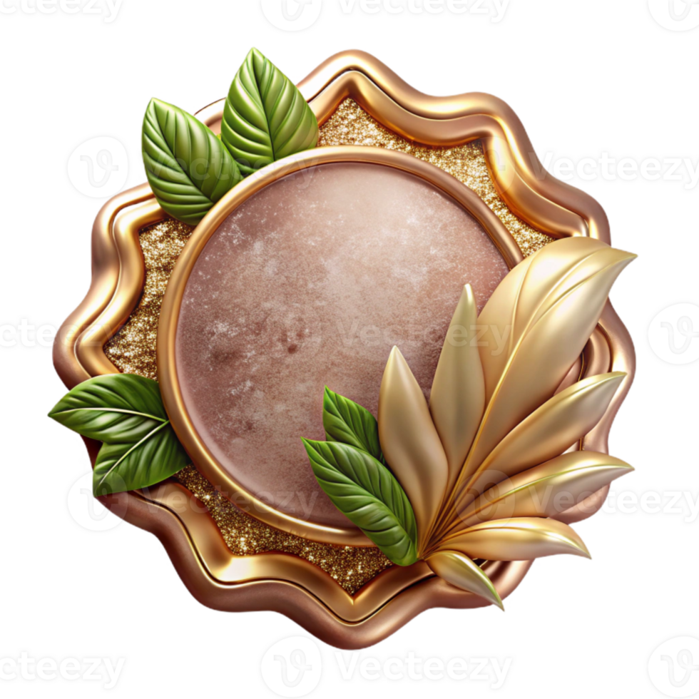 stunning artistic Botanical Label Transparent for Product Packaging png