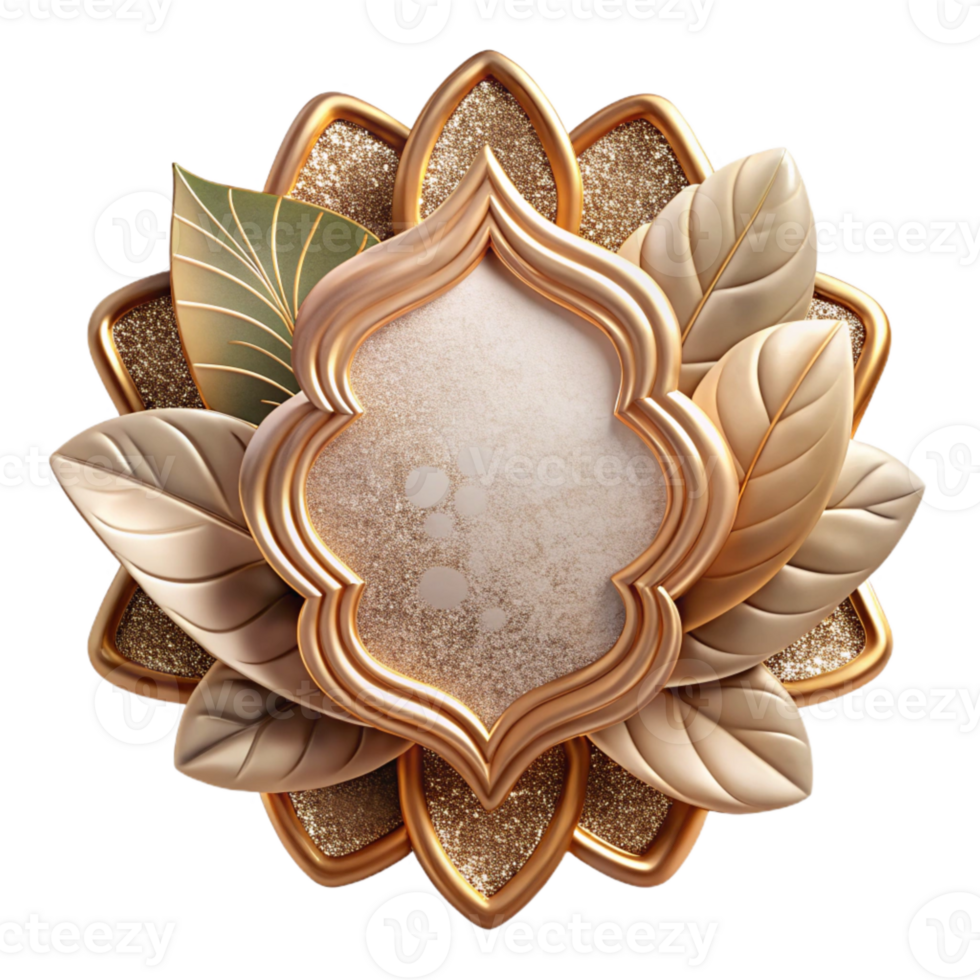 beautiful abstract Botanical Label Template Transparent for Product Packaging premium png