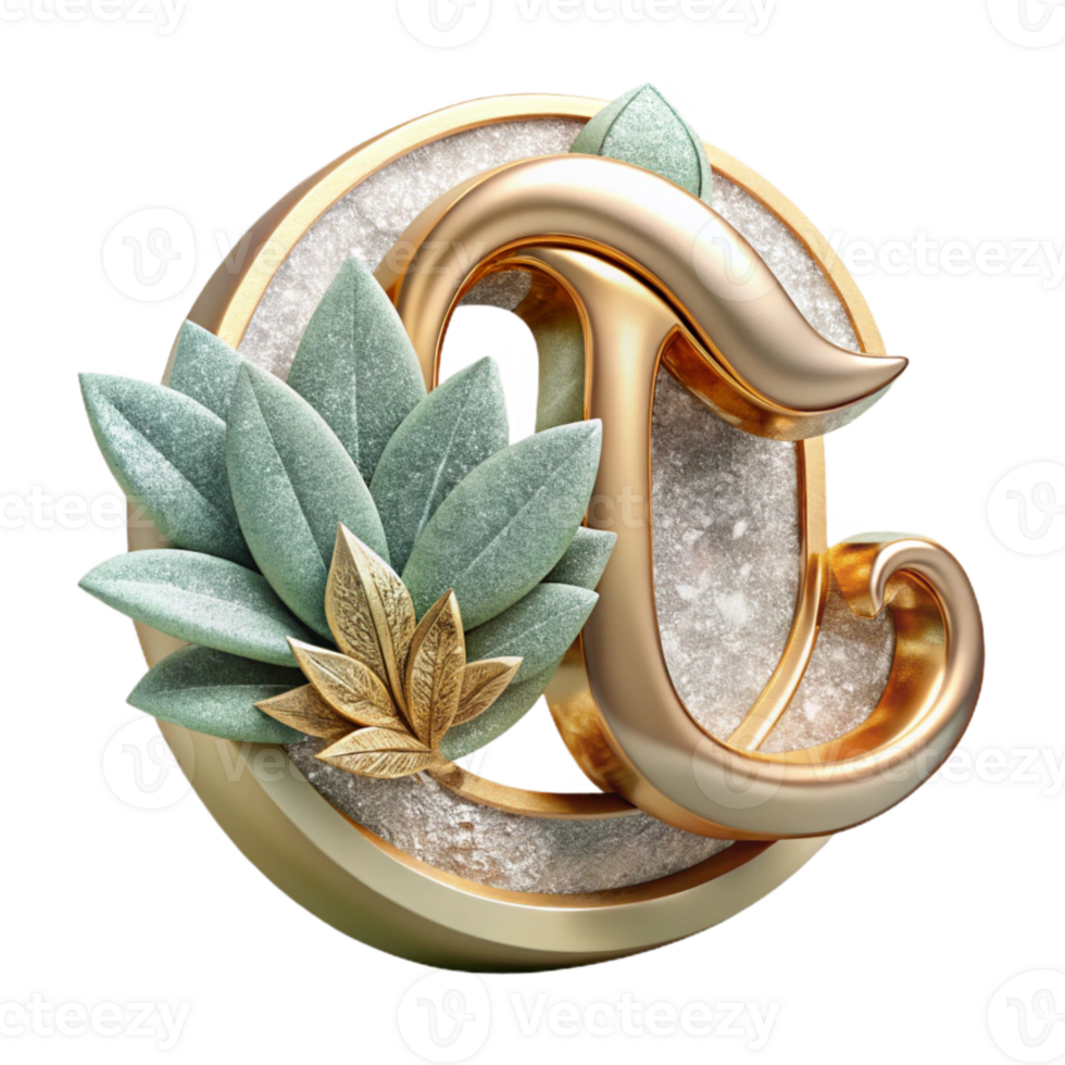 impressive contemporary Botanical Monogram Transparent for Personalized Gifts authentic png