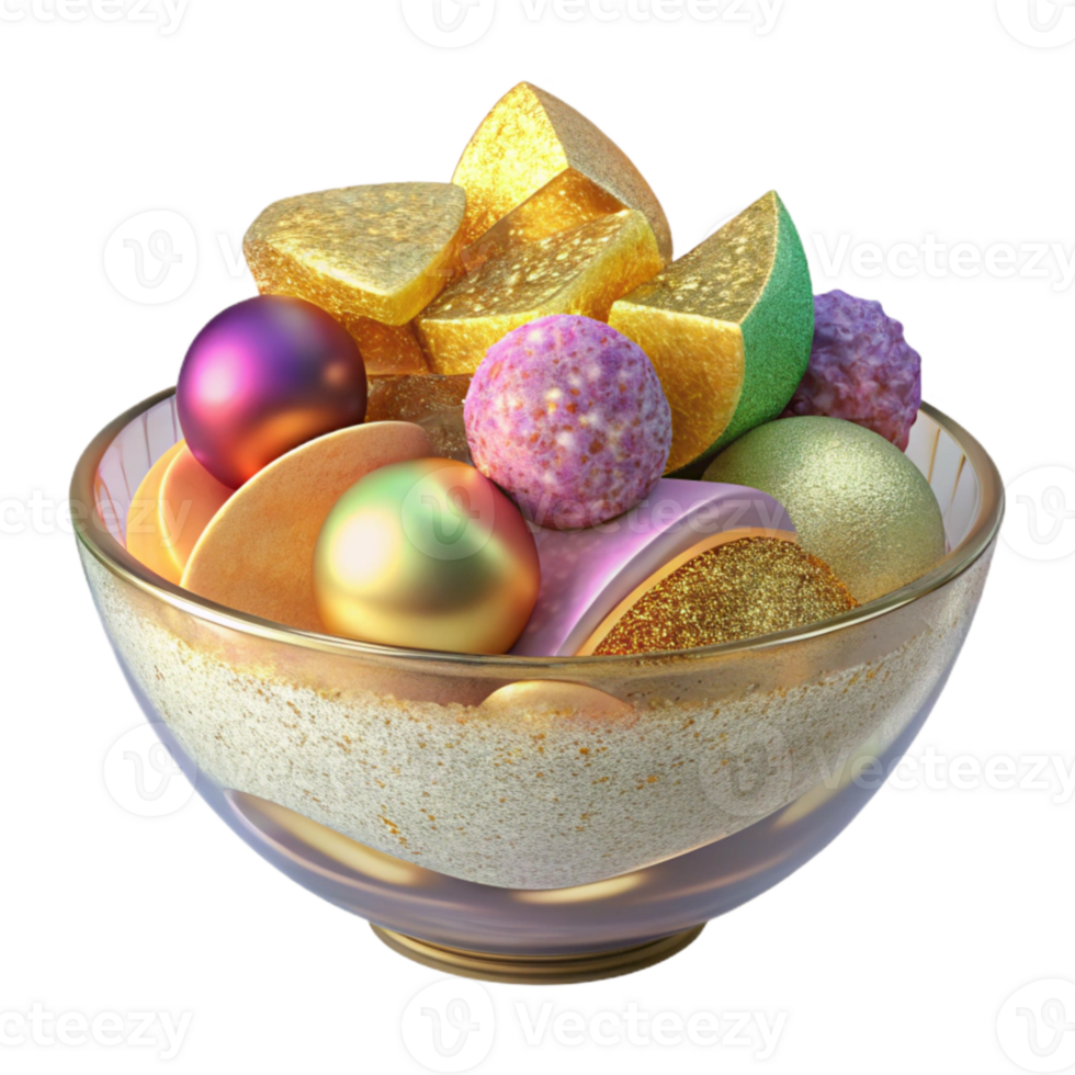 impressive creative Bowl of Colorful Fruit Salad Transparent for Nutrition Blogs authentic png