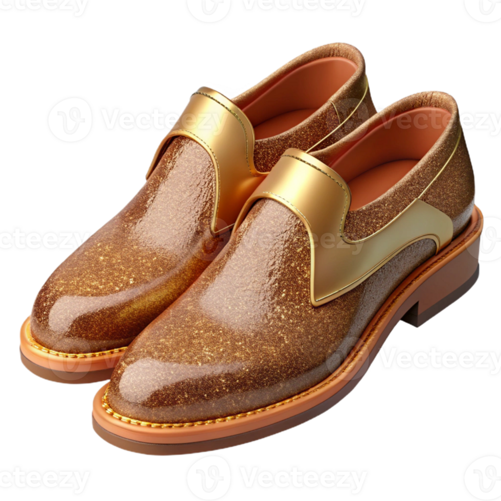 dramatic rustic Brown Leather Shoes Footwear Transparent for Retail Websites exclusive png