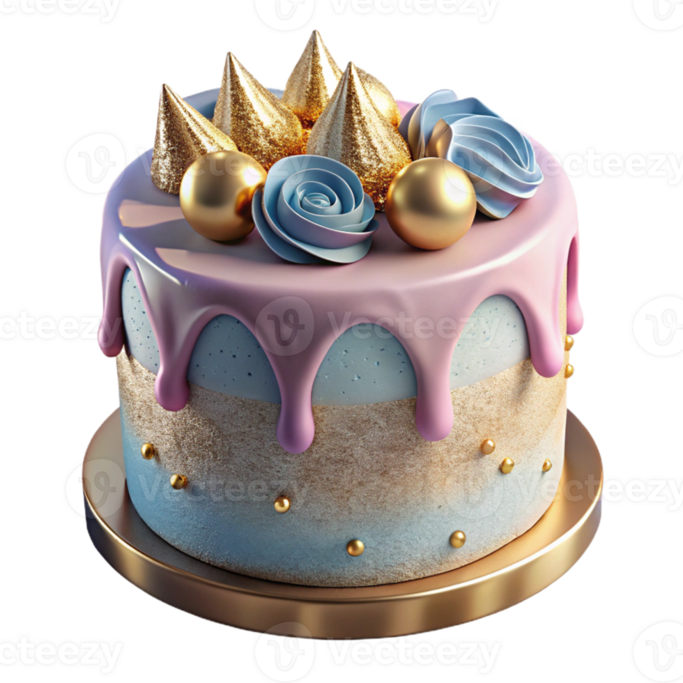 beautiful rustic Cake Icing Birthday Party Dessert Cutout for Bakery Websites authentic png