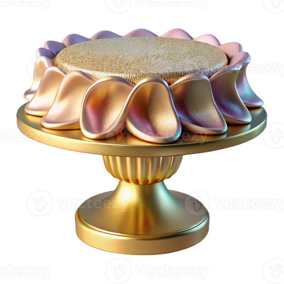 wonderful minimalist Cake Stand Transparent for Dessert Display authentic png