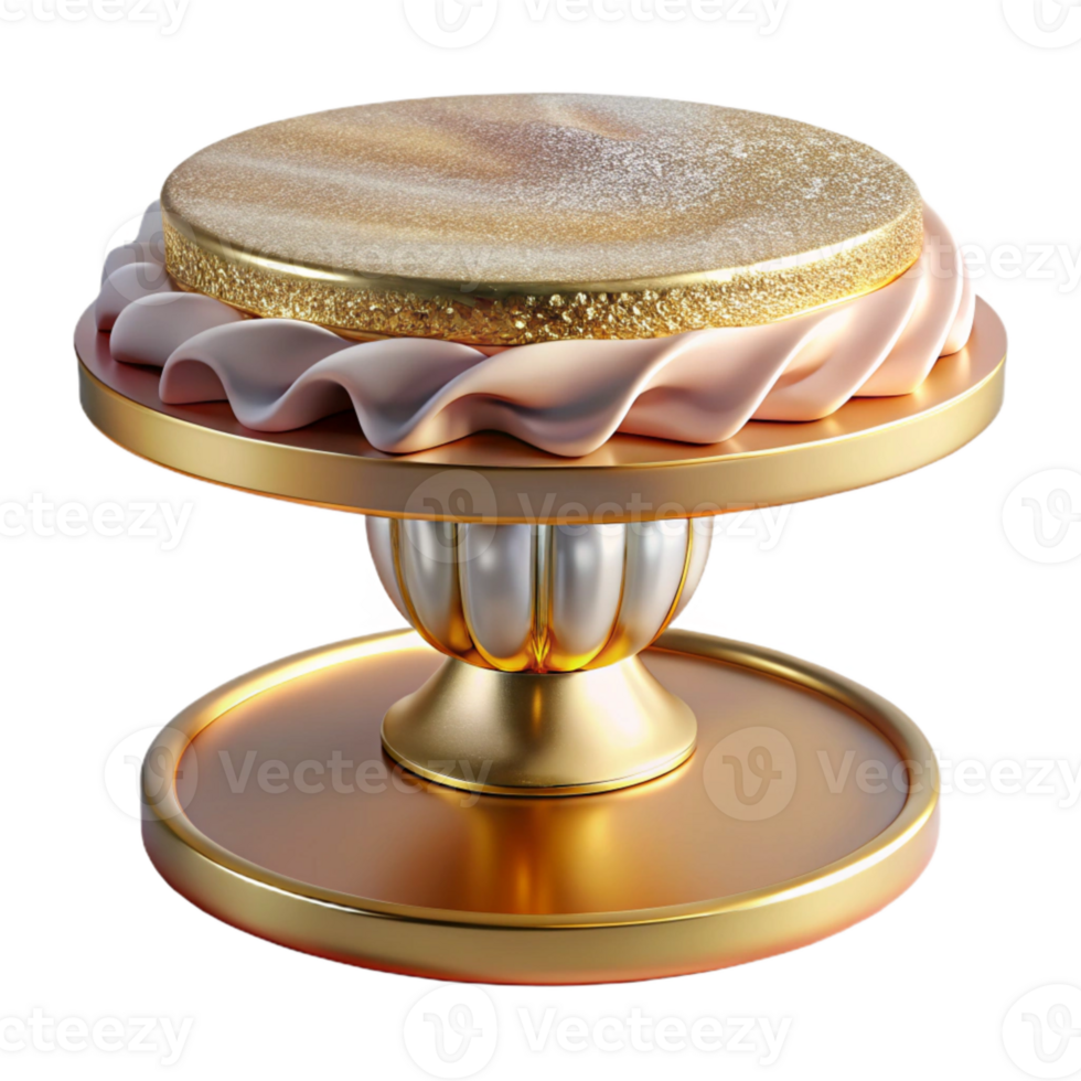serene creative Cake Stand Transparent for Dessert Display original png