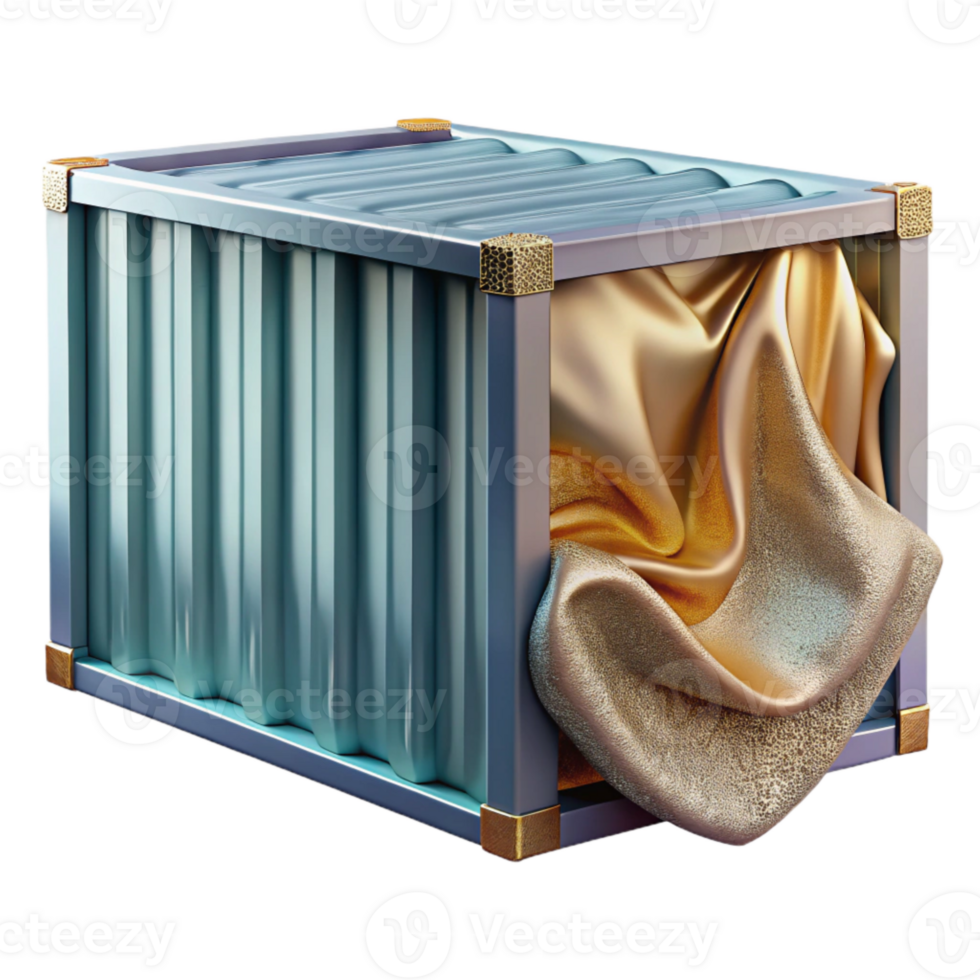 impressive minimalist Cargo Container Transparent Background for Shipping Logistics png