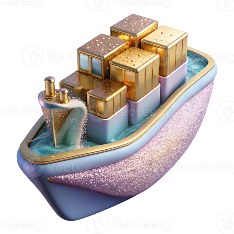 extraordinary minimalist Cargo Ship Transparent Background for Logistics Projects genuine png
