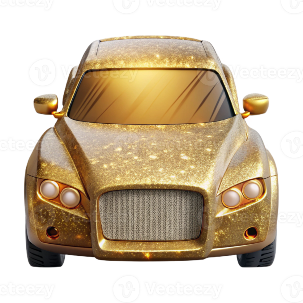 serene traditional Car Icon Front View Transparent Background png
