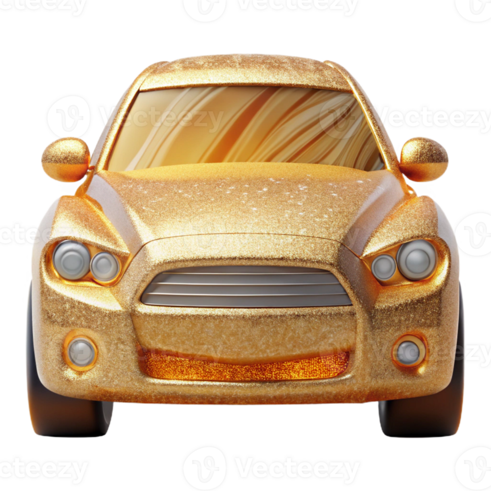 extraordinary creative Car Icon Front View Transparent Background png