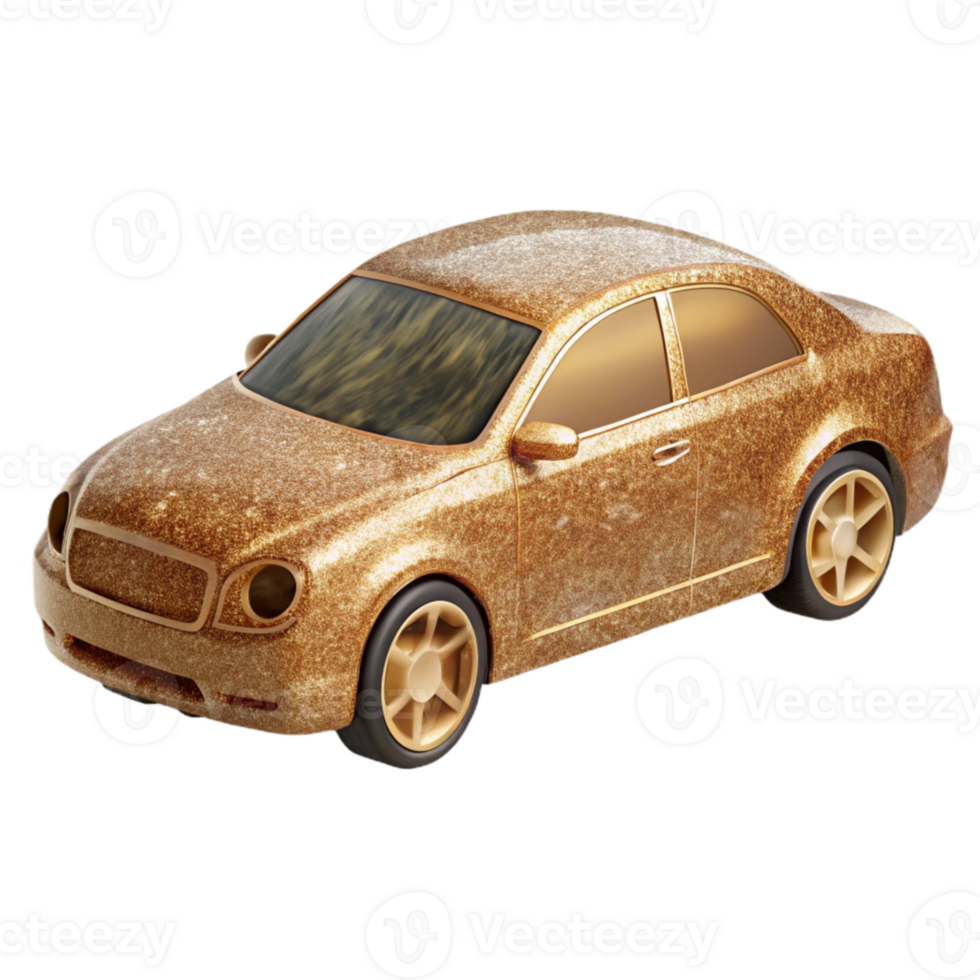 elegant artistic Car Silhouette Side View Transparent Background png