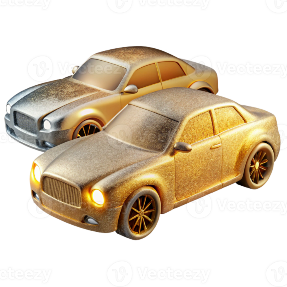 serene artistic Car Silhouette Collection Transparent Background for Automotive Design premium png