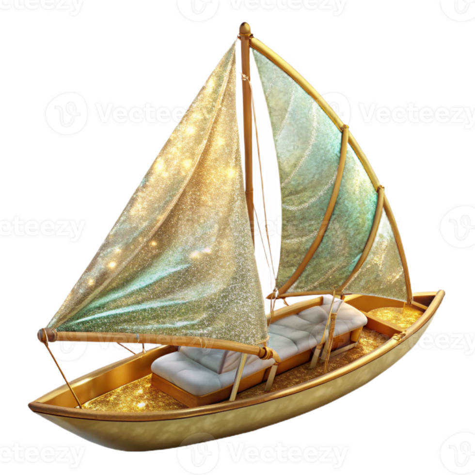 beautiful vintage Catamaran Sailing Transparent Background for Tropical Getaways high resolution png