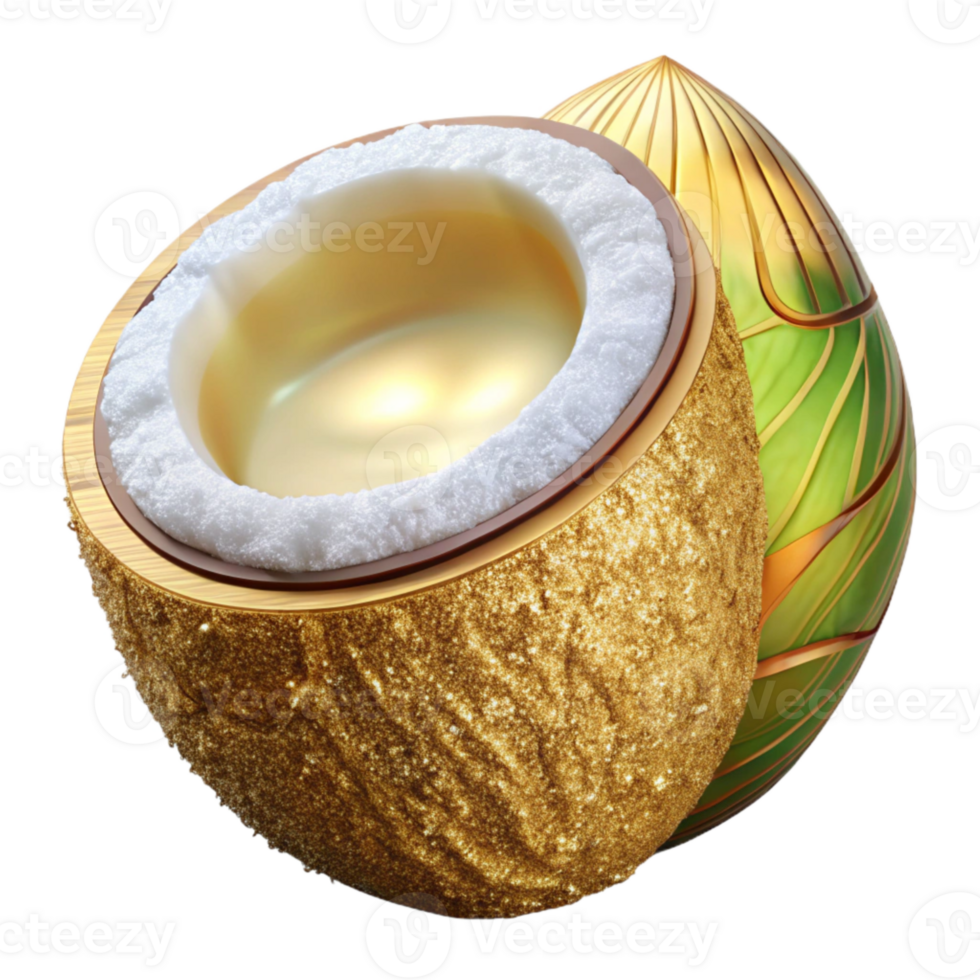 magnificent vintage Coconut Tropical Fruit Oil Source Transparent for Beauty Products high quality png