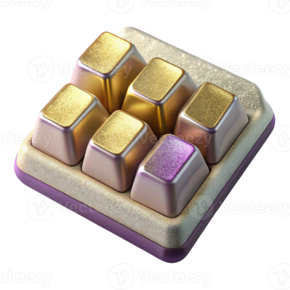 dramatic modern Coding Keyboard Keys Isolated for Software Development premium png
