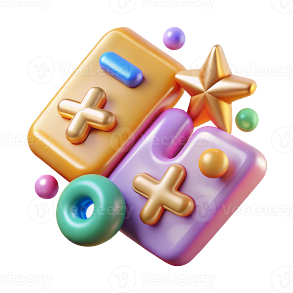 wonderful abstract Colorful Math Symbols Transparent for Educational Games original png