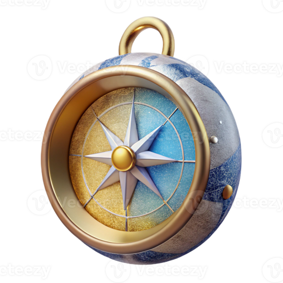stunning minimalist Compass with Magnetic North and Declination Cutout for Precise Orienteering high resolution png