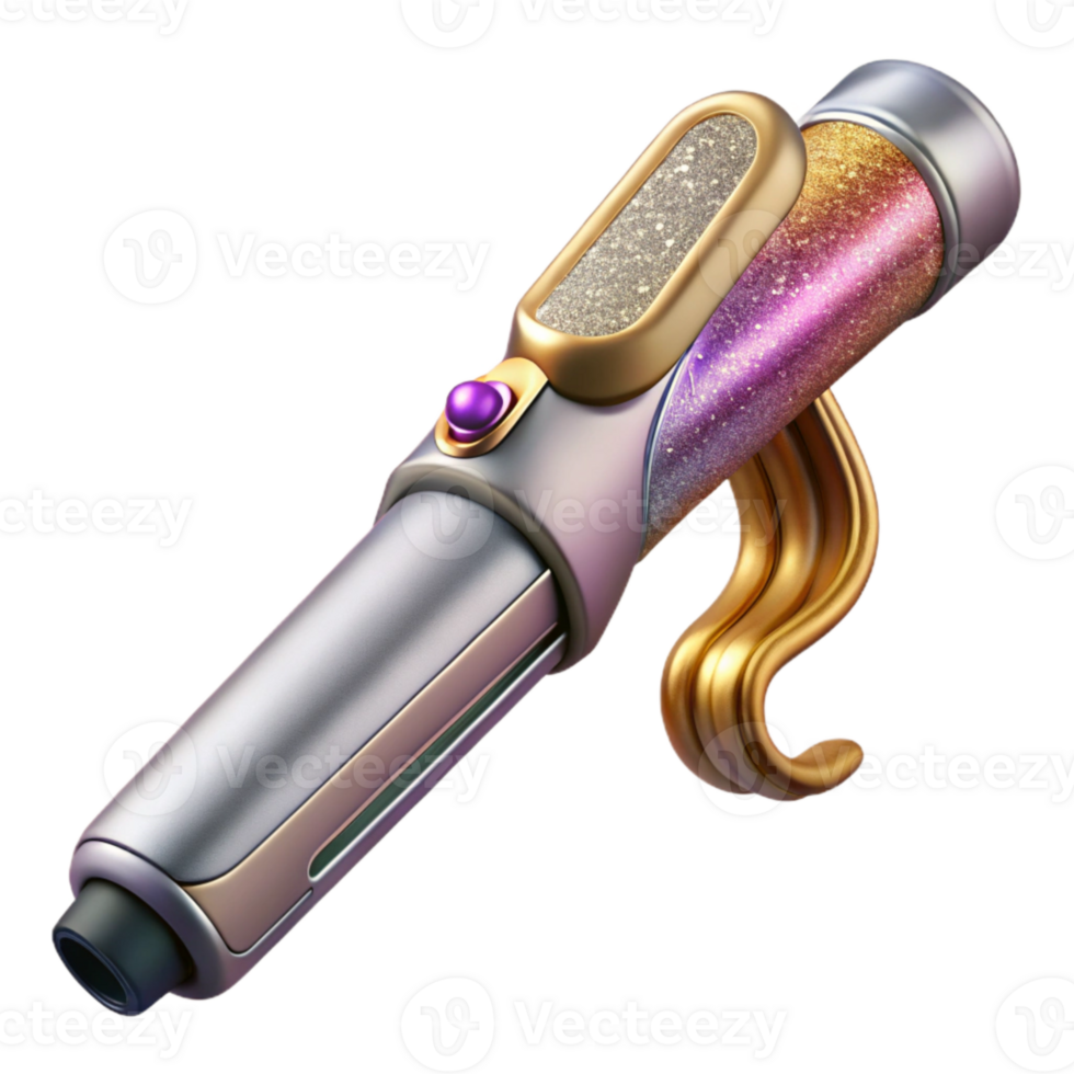 wonderful modern Curling Iron Hair Styling Tool Beauty Isolated for Salon Use detailed png