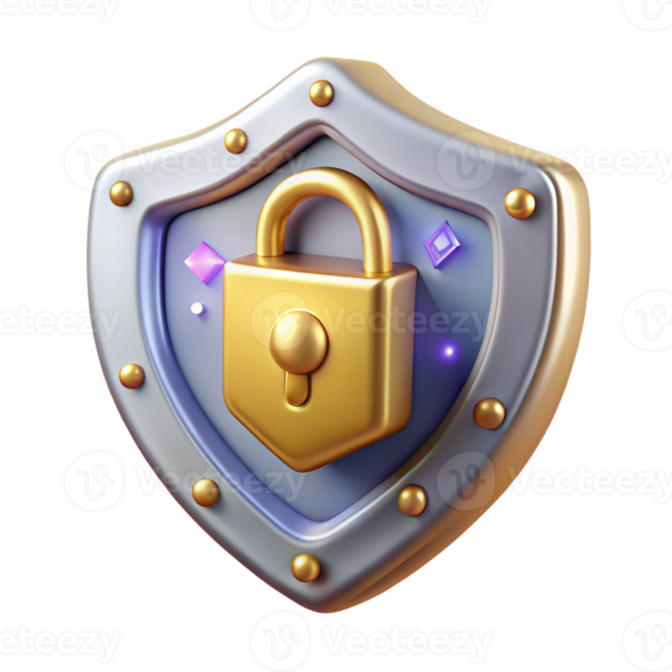 stunning abstract Cybersecurity Data Protection Icon Isolated for Network Security genuine png