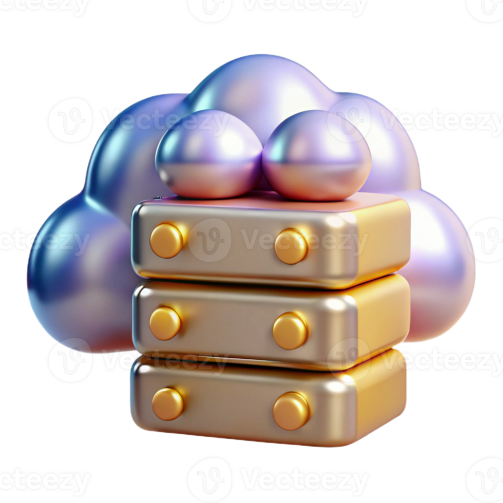 magnificent rustic Data Server Rack Isolated for Cloud Computing premium png