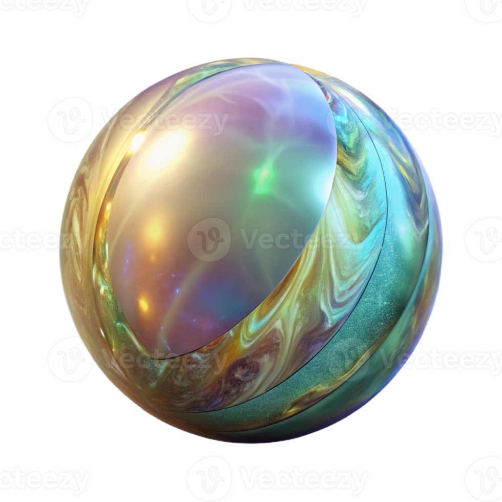 magnificent rustic D Hologram Sphere Transparent for Digital Art premium png