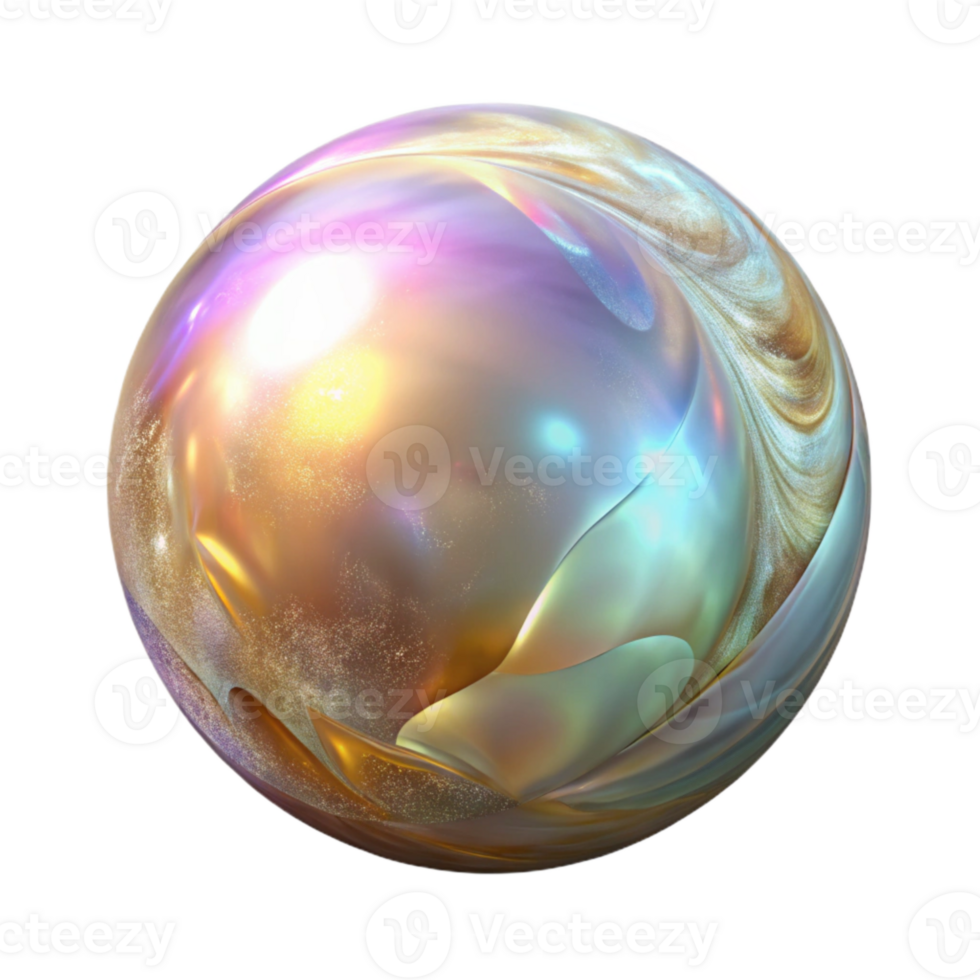 vibrant traditional D Hologram Sphere Transparent for Digital Art detailed png